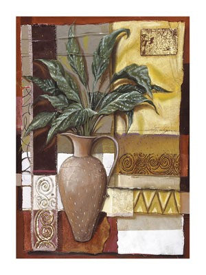 Aspidistra Jug by Emilie Gerard Wall Art Décor 31 1/2 x 23 1/2 Art Print