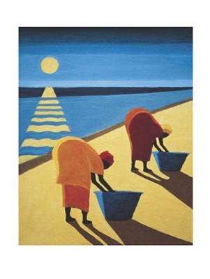 Beach Bums by Tilly Willis Wall Art Décor 31 1/2 x 23 1/2 Art Print