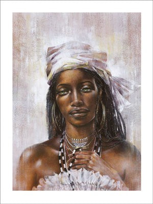 Soraya by Ben Mogador Wall Art Décor 31 1/2 x 23 1/2 Art Print