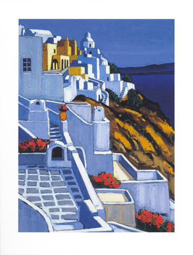 Framed La Caldeira by Jean-Claude Quilici | 11 3/4 x 9 1/2