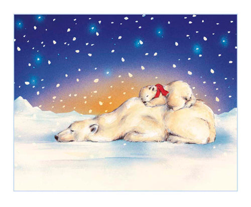 Asleep on Top by Makiko Wall Art Décor 9 1/2 x 11 3/4 Art Print