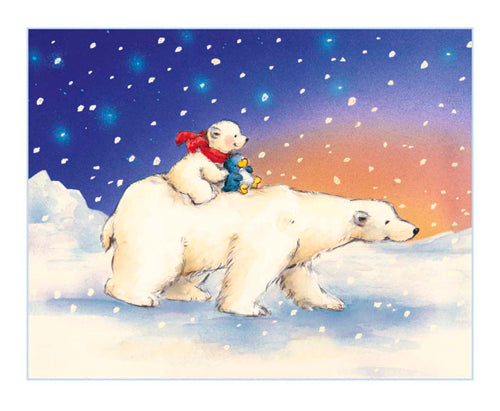 Taking a Ride by Makiko Wall Art Décor 9 1/2 x 11 3/4 Art Print