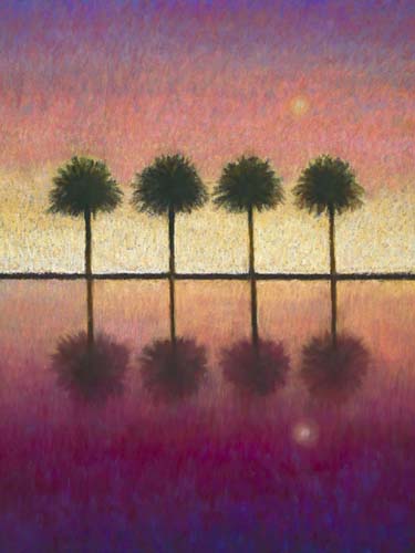 Reflections I by Fred Fieber Wall Art Décor 11 3/4 x 9 1/2 Art Print