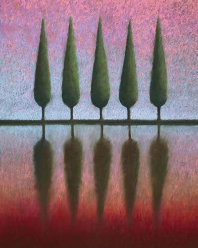 Reflections II by Fred Fieber Wall Art Décor 11 3/4 x 9 1/2 Art Print