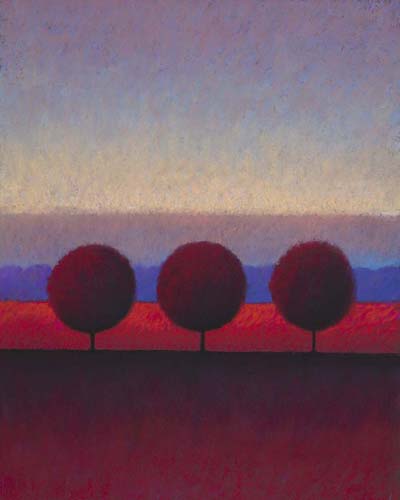 Dusk by Fred Fieber Wall Art Décor 11 3/4 x 9 1/2 Art Print