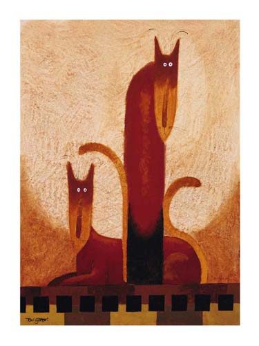 My Friend by Toni Goffe Wall Art Décor 11 3/4 x 9 1/2 Art Print