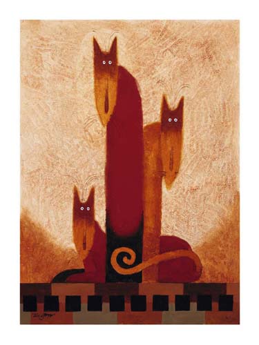 Reunited by Toni Goffe Wall Art Décor 11 3/4 x 9 1/2 Art Print