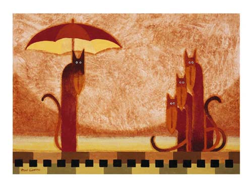 Only Me by Toni Goffe Wall Art Décor 9 1/2 x 11 3/4 Art Print