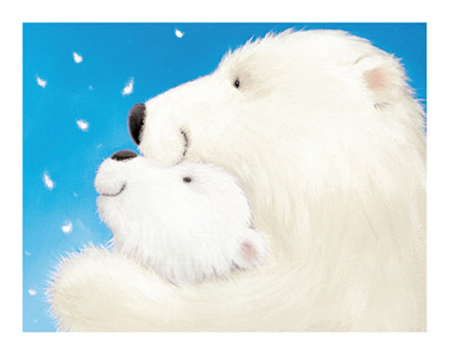 Framed Fluffy Bears III by Alison Edgson | 9 1/2 x 11 3/4