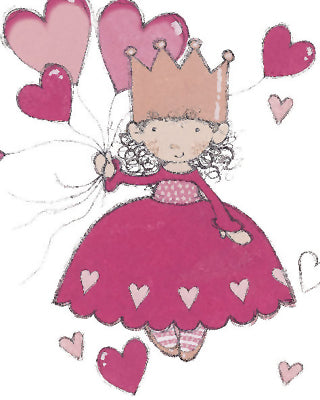Framed Little Princess by Annabel Spenceley | 11 3/4 x 9 1/2