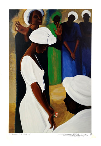 Sharon's Blessing by Bernard Hoyes Wall Art Décor 33 3/8 x 23 Art Print