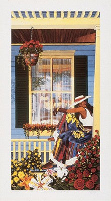 Grandma's Visitor by Gigi Boldon Wall Art Décor 26 5/8 x 14 3/4 Art Print