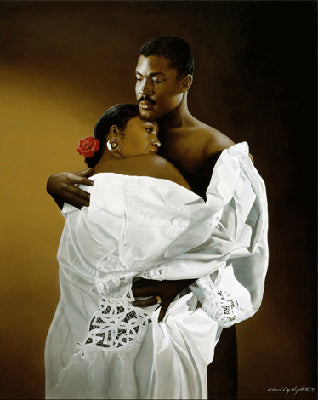 Embrace by Edward Clay Wright Wall Art Décor 19 x 13 Art Print