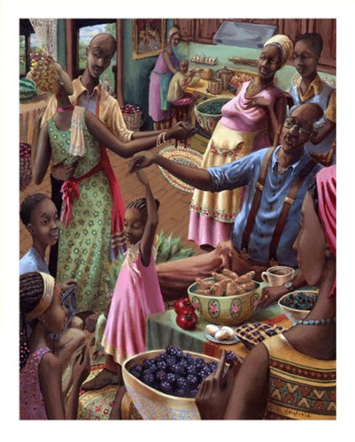 Good Times by John Holyfield Wall Art Décor 32 x 26 Art Print