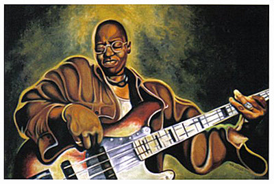 Funkin' by Cbabi Bayoc Wall Art Décor 24 x 32 Art Print