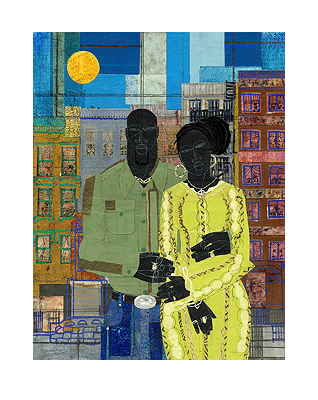 Framed Snuggle by Willie Torbert | 24 1/2 x 19 1/2