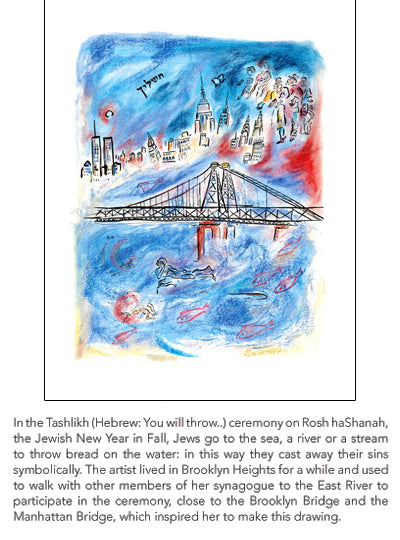 Tashlikh by Shoshanna Brombacher Wall Art Décor 17 x 11 Art Print