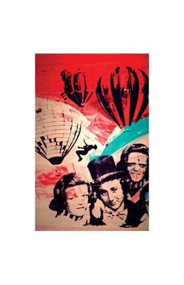 Willie Wonka by Bobby Hill Wall Art Décor 17 x 11 Art Print