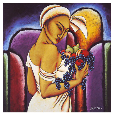 Framed Fruitful by LaShun Beal | 27 3/8 x 27 1/4