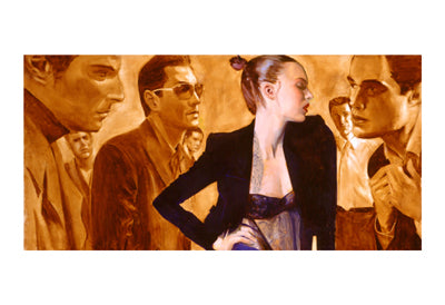 Cocktail Party Series I by Jack Brown Wall Art Décor 13 x 19 Art Print