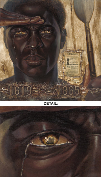 Framed The Worst Sight (Male) by WAK - Kevin A. Williams | 28 x 25