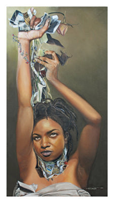 Framed Free Yourself by Edwin Lester | 38 1/2 x 22