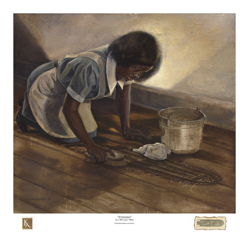 Stained by WAK – Kevin A. Williams Wall Art Décor 27 x 28 Art Print