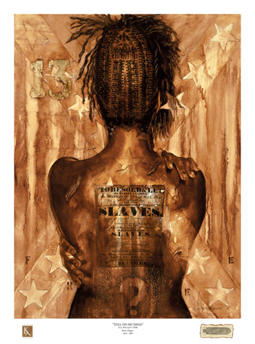 Still On My Mind by WAK – Kevin A. Williams Wall Art Décor 36 ½ x 27 Art Print
