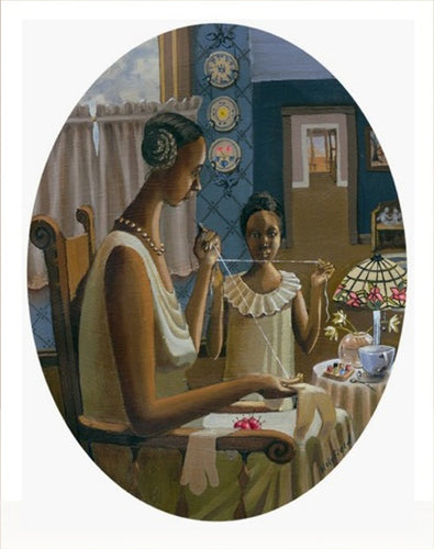 Framed Doll Maker by John Holyfield | 17 x 13 ½