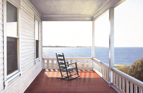 Framed Island Rocker by Daniel Pollera | 22 ¼ x 29 ¾
