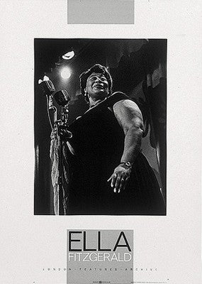 Ella Fitzgerald by Anon Wall Art Décor 27 1/2 x 19 3/4 Art Print