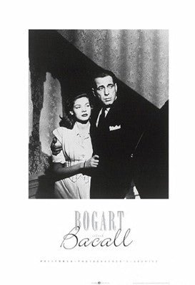 Bogart and Bacall by Anon Wall Art Décor 27 1/2 x 19 3/4 Art Print