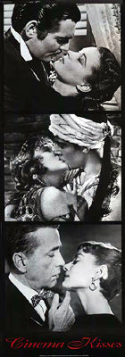 Framed Cinema Kisses 37 1/2 x 13