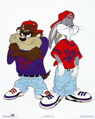 Bugs & Taz: Kris-Kross by Looney Tunes Wall Art Décor 20 x 16 Art Print