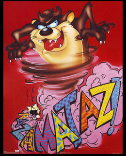 Tasmanian Devil: Razamataz! by Looney Tunes Wall Art Décor 20 x 16 Art Print