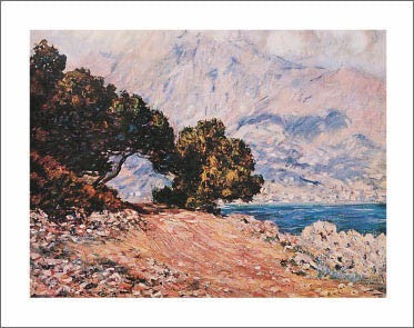 Cape Martin by Claude Monet Wall Art Décor 22 x 28 Art Print