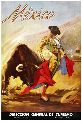 Matador I by Anon Wall Art Décor 27 x 18 Art Print