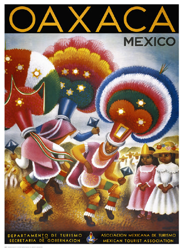 Oaxaca, Mexico Wall Art Print - Captivating 24.75 x 18 Fine Art Decor