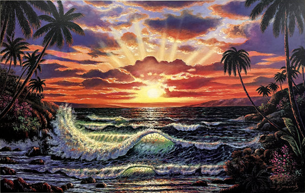 Framed Sunset by Hulis Mavruk | 24 x 36