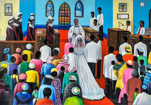 The Wedding by Hulis Mavruk Wall Art Décor 18 x 24 Art Print