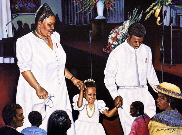 First Sunday by Hulis Mavruk Wall Art Décor 18 x 24 Art Print