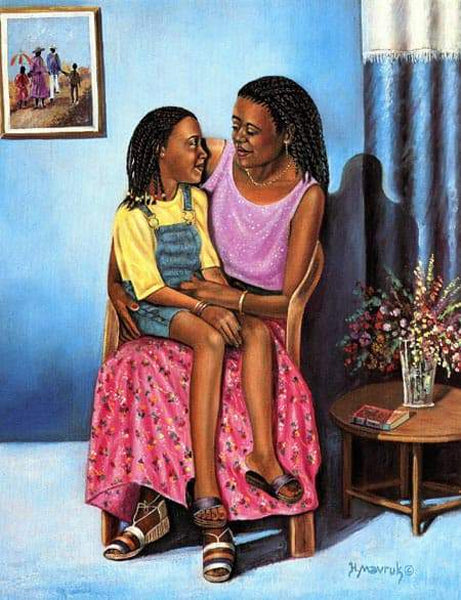 Framed Private Moment by Hulis Mavruk | 24 x 18