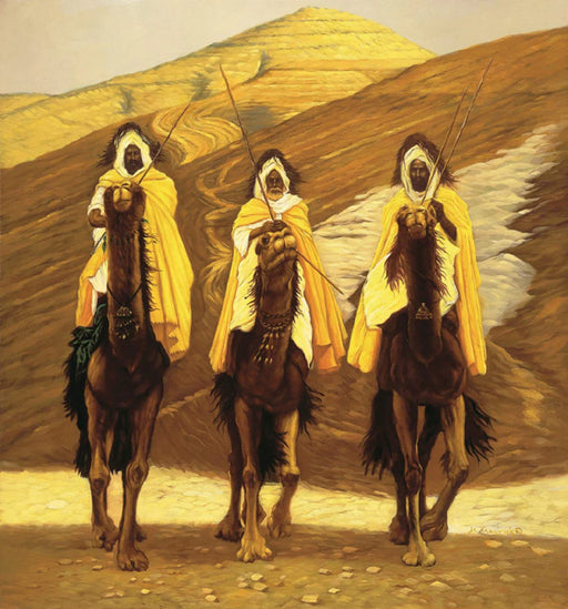 Three Wise Men by Hulis Mavruk Wall Art Décor 30 x 24 Art Print