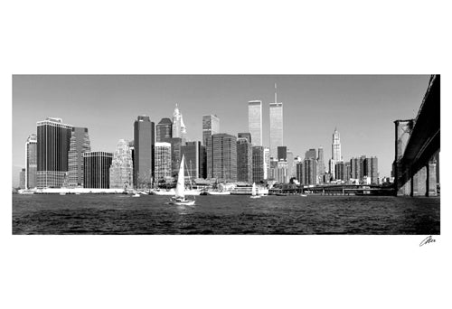 Downtown Panorama by Igor Maloratsky Wall Art Décor 13 x 19 Art Print