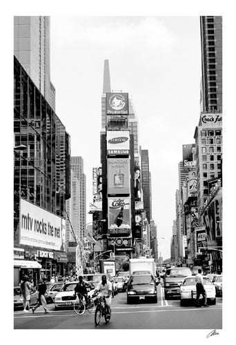Times Square by Igor Maloratsky Wall Art Décor 19 x 13 Art Print