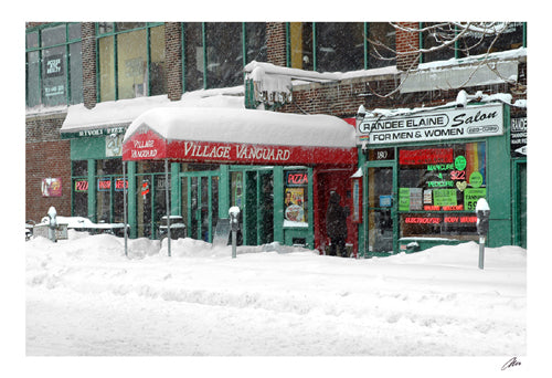 Village Vanguard Jazz Club Art Print by Igor Maloratsky | Iconic Music Wall Décor 13x19 inch