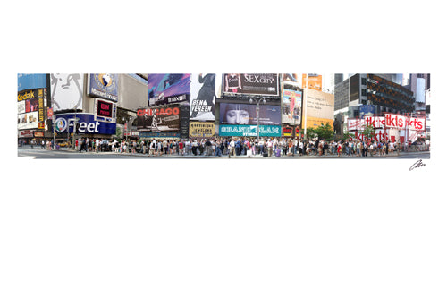 Tickets Line Panorama by Igor Maloratsky Wall Art Décor 13 x 19 Art Print