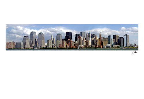 New Downtown Panorama by Igor Maloratsky Wall Art Décor 13 x 19 Art Print