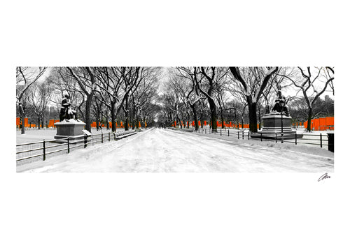 The Gates Along Poet's Walk, Central Park by Igor Maloratsky Wall Art Décor 13 x 19 Art Print