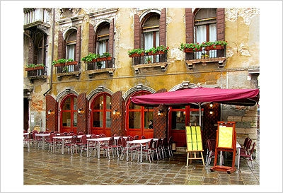 Girl in a Restaurant by Igor Maloratsky Wall Art Décor 13 x 19 Art Print